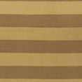 thumbnail image 3 of BoutiqueRugs Vieques Solid & Striped Area Rug - Mustard, Dark Red - 2' x 3', 3 of 4