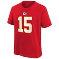 thumbnail image 2 of Youth Nike Patrick Mahomes Red Kansas City Chiefs Player Name & Number T-Shirt, 2 of 3