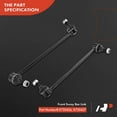 thumbnail image 4 of A-Premium 2x Front Sway Bar Links Stabilizer Bar Links, Compatible with Hyundai Sonata 2011 2012 2013 2014, Replace # K750436, K750437, 4 of 8