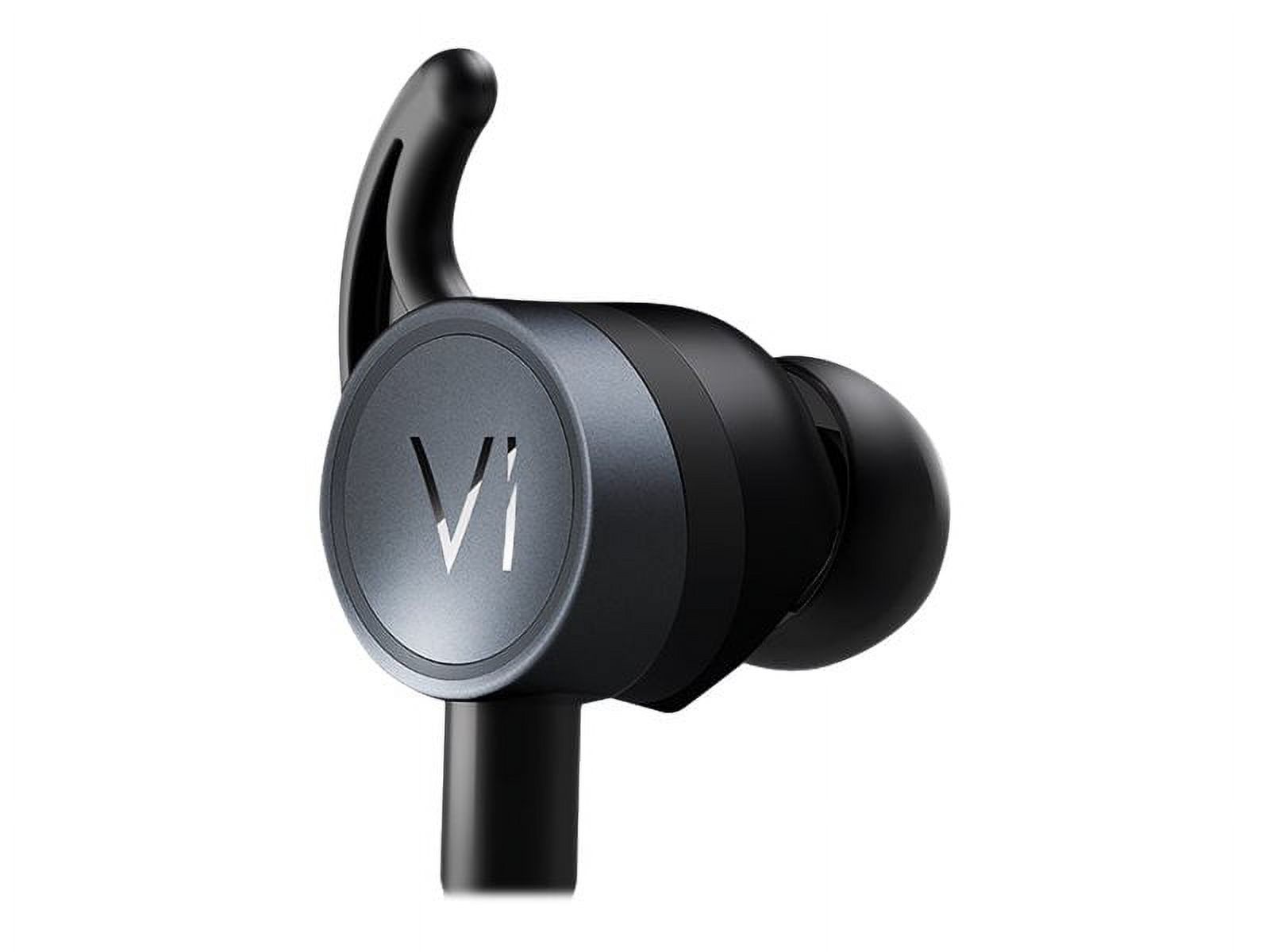 LifeBeam Vi Wireless Neckband Headphones w/ Ai Personal Trainer - Black LBVI001 - image 2 of 7