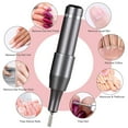 thumbnail image 5 of Pulidor de uñas recargable, cuerpo de plástico, mango de metal, 15 cabezales de pulido y 1 cepillo a prueba de polvo gratis, 5 of 5