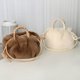 thumbnail image 5 of Bolso de peluche de otoño e invierno para mujer, bolso de calabaza, bolso plegable con forma de nube, lindo bolso de mensajero portátil, bolso esponjoso, 5 of 5