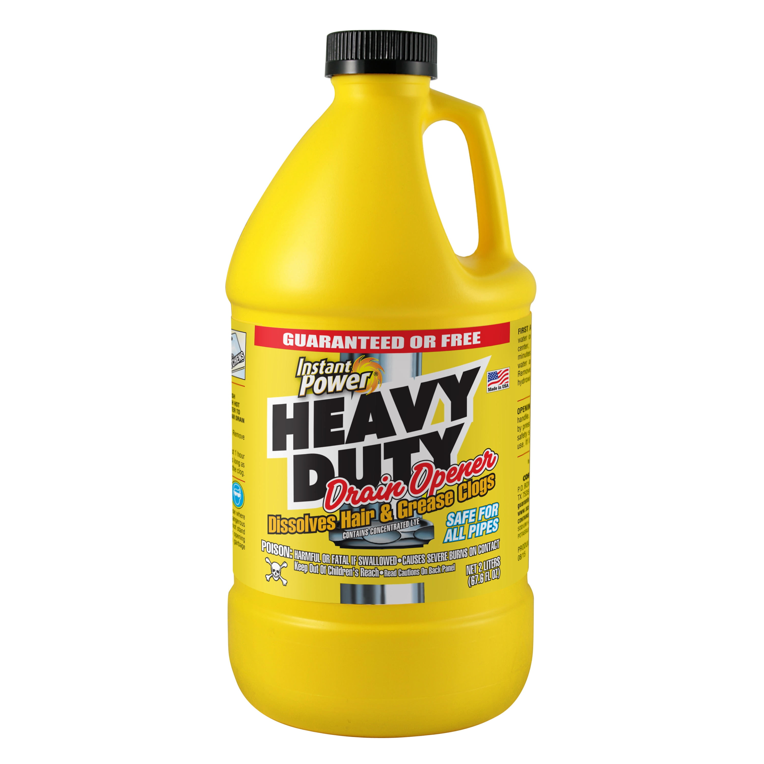 Defilé Reparatie mogelijk oogst Instant Power Heavy Duty Drain Opener, 67.6 Fluid Ounce - Walmart.com