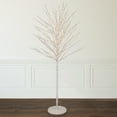 thumbnail image 2 of Northlight 5' White LED Lighted Christmas Twig Tree - Warm White Lights, 2 of 7