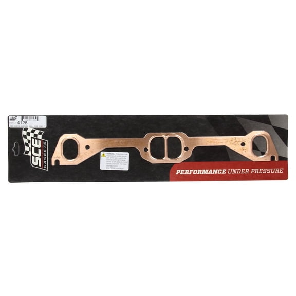 Sce Gaskets Pontiac D-Port Copper Exhaust Gasket Set