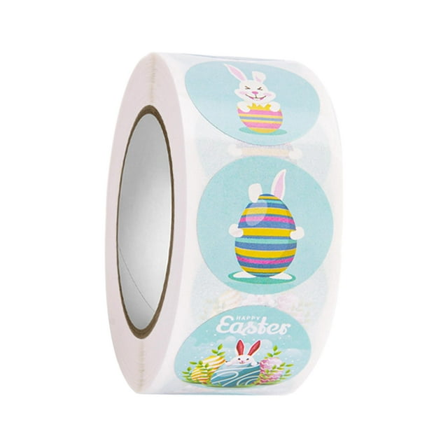 500Pcs Easter Stickers Cute Envelope Stickers for Gift Packaging Card Making B