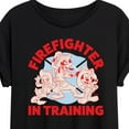 thumbnail image 3 of Disney - Firefighter Mickey & Friends - In Training - Women's Oversized T-Shirt, 3 of 5