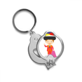 thumbnail image 1 of Red Purple Torero Cartoon Nail Clippers Sharp Fingernail Stainless Steel Cutter, 1 of 3