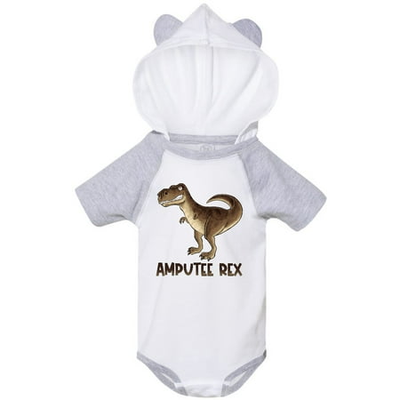 

Inktastic Amputee Rex Limb Loss Awareness Gift Baby Boy or Baby Girl Bodysuit