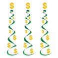 thumbnail image 1 of Decoraciones colgantes Whirls Beistle $ Whirls Casino Party, 1 of 6