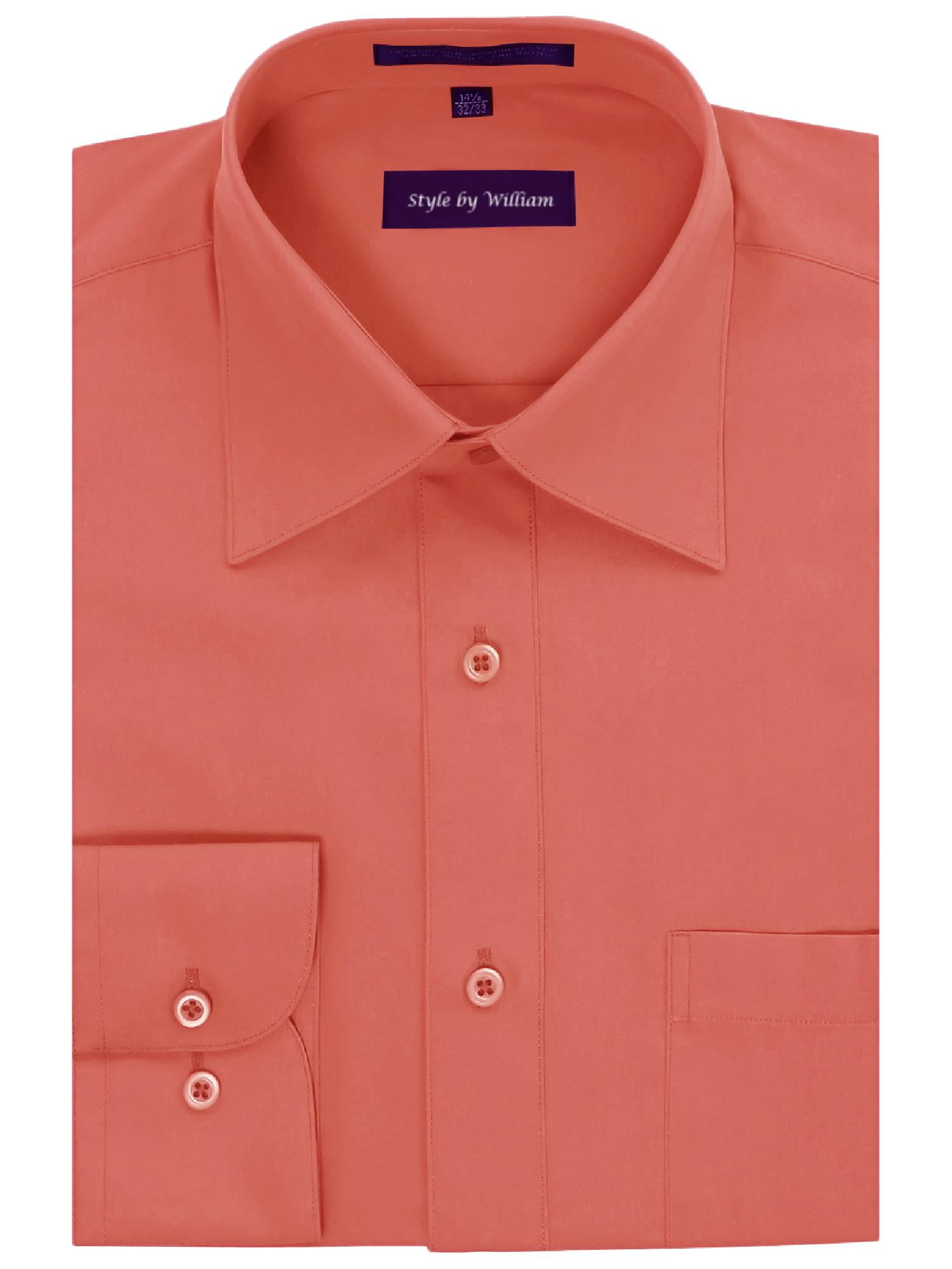 FashionOutfit Men's Regular Fit Dress Shirt