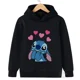 thumbnail image 2 of Sudadera con capucha para bebé, otoño e invierno, cálida, de manga larga, para niños de 3 a 14 años, 2 of 5