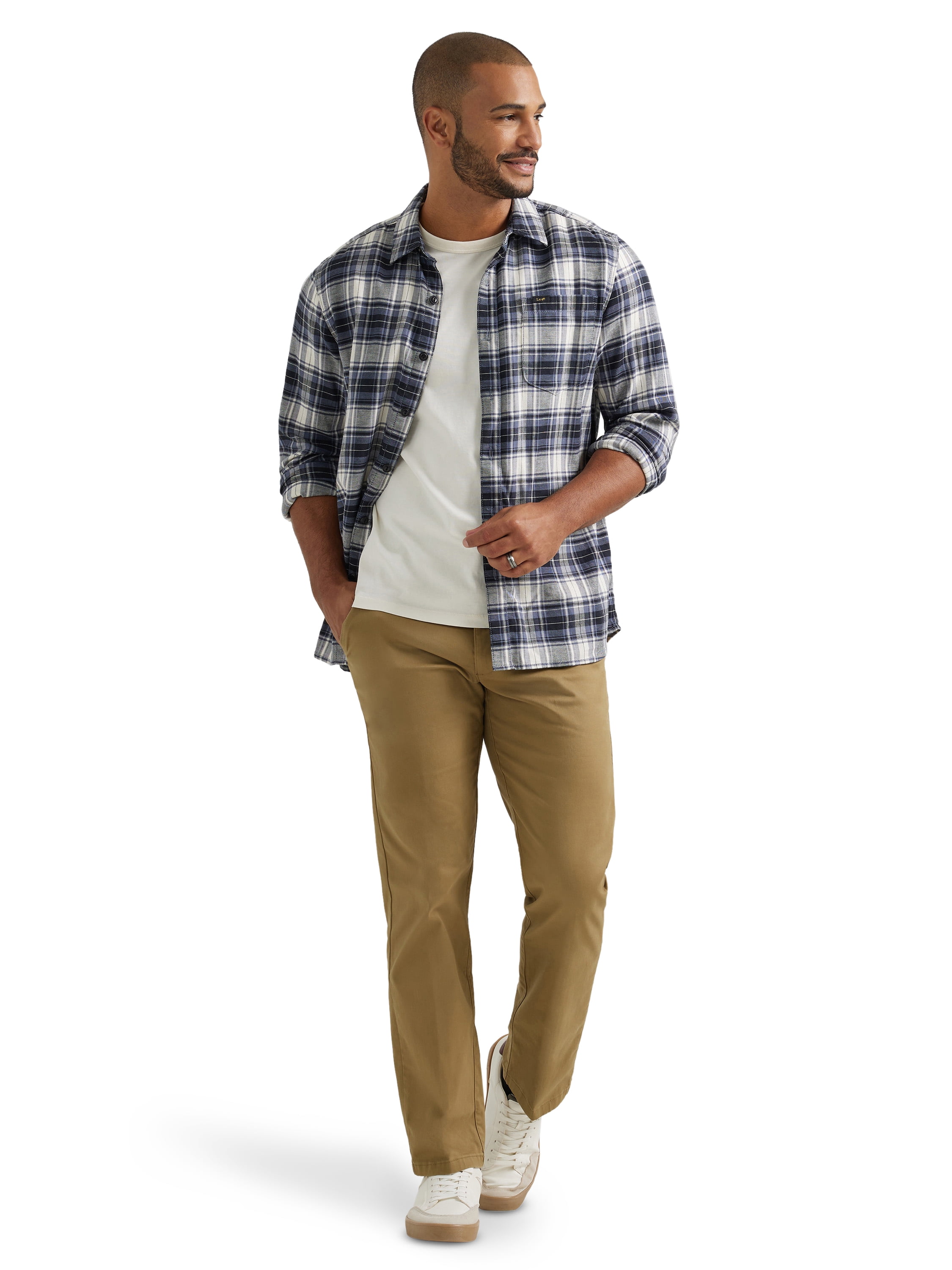 Lee Men’s Extreme Comfort Flat Front Pant
