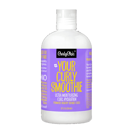 CurlyChic Your Curly Smoothie, Net.Wt 12 fl.oz (Enriched with Rice Bran Oil)