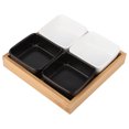 thumbnail image 1 of Bandeja De Fruta Sencilla Multifuncional, Bandeja De Aperitivos De Fruta Seca Ecológica, Restaurante Para Uso En La Cocina Del Hotel Uso Doméstico ANGGREK HE3116, 1 of 8