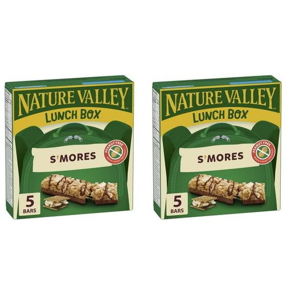Nature Valley Lunchbox S'Mores Granola Bars, 5 ct, 130g (2 Pack)