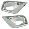 thumbnail image 2 of New Pair Of Grille Trim Compatible With Jeep Grand Cherokee Summit Grand Cherokee Overland 2017-2021 By CH1038186 CH1039186 6AH13SZ0AA 6AH13SZ0AB 6AH12SZ0AA 6AH12SZ0AB, 2 of 6