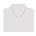 thumbnail image 5 of 10 Karat Yellow Gold Cable Rope Chain 18 Inch Chain .5mm, 5 of 5