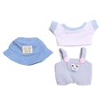 thumbnail image 3 of Ropa para muñecas de peluche perfecl de 15 cm y 17 cm con sombrero, 3 of 8