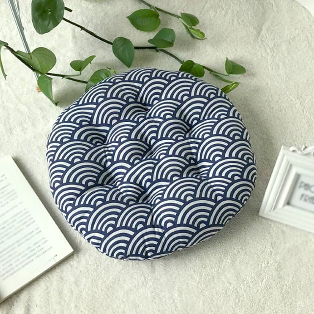 TechWave Thickened Cushion Painted Matted Chair Cushion Matted Chair Cushion Thickened Cushion Cushion Double Seat Cushion Seat Cushions for Back Booster Seat for Car Driver Car Seat Back Cushions for