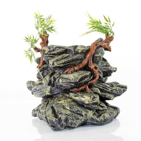 BioBubble Drinking Fountain Rock Tower 11" x 9.5" x 8.25"