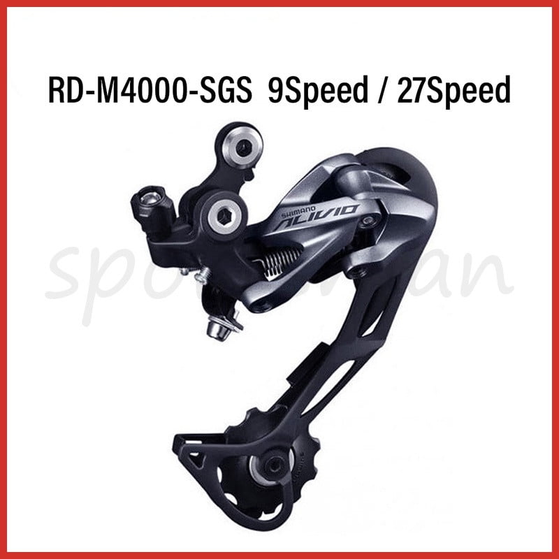 Alician Shimano Alivio Rd M4000 9 Speed Mtb Mountain Bike Shadow Rear Derailleur 169