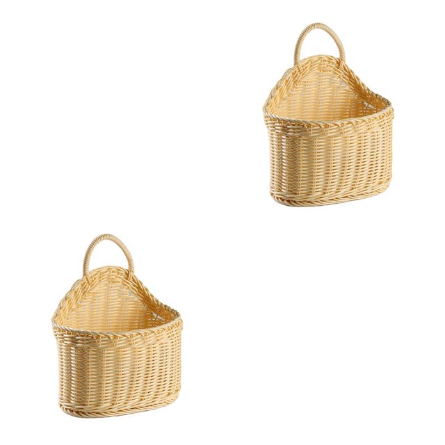 Cateissary Cesta de almacenamiento para colgar en la pared Multifuncional Simple Elegante para cebolla de cocina Type1