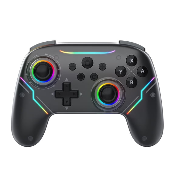 Wireless Switch 2 Controller Pro for Switch 2025, 2017 Up 9-Axis Hall Effect Rgb Lights