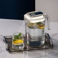 thumbnail image 4 of Sentmoon Pitcher Pitchers for Drinks .2L Large Capacity Cold Water Pot Household Refrigerator Tea Making Pot Beverage Fruit Tea Pot Portable Water Cup, 4 of 8