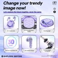 thumbnail image 4 of Auriculares inalámbricos ACEFAST T8 TWS con Bluetooth 5.3, auriculares estéreo verdaderamente inalámbricos, reducción de ruido de llamadas activas, auriculares intrauditivos con manos libres, 4 of 5