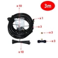 thumbnail image 2 of FNGZ Irrigation Supplies Clearance Garden Irrigation System Distribution Pipe Watering Drip Kit Water Saving Automatic Irrigation Equipment Set for Garden Greenhouse Flower Beds Patio Lawn, 2 of 2
