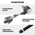 thumbnail image 3 of Unique Bargains 6 Pcs Front Outer Inner Left Right Tie Rod End Link EV466 ES3713 Fit for Toyota Matrix 2003-2008, 3 of 7