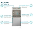 thumbnail image 4 of Elkay EZ8WSSSMC ezH2O Refrigerated Surface Mount Bottle Filling Station, Non-Filtered 8GPH Stainless Steel, ADA Compliant, 4 of 5