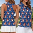 thumbnail image 5 of KUIFORTI Matching Couple Golf Shirts Flame Quick Dry Women's Matching Hawaiian Golf Shirt for Couple Machine Washable Suitable for Tennis Enthusiasts Lightweight, 5 of 6