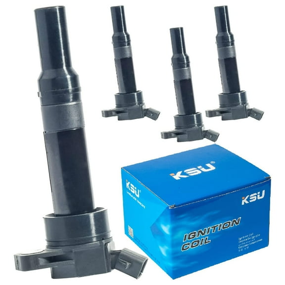 Pre-Owned KSU Ignition Coil, Compatible w/ Select Hyundai & Kia Models (4 Pack)