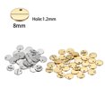 thumbnail image 1 of 50-200pcs Customized Custom Laser Engrave Name LOGO Stainless Steel Personalized Necklace Extend Chain Tail Tag Jewelry Charm, 1 of 5