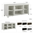 Mainstays Parsons TV Stand for TVs up to 50", White