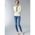 thumbnail image 4 of Womens Cable Knit Turtle Neck Stretch Long Sleeve Pullover Sweater, 4 of 5
