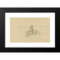 thumbnail image 2 of Jean-Louis Forain 18x13 Black Modern Framed Museum Art Print Titled - Two Figures on a Road (Verso) (C. 1919), 2 of 5