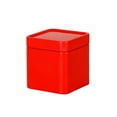thumbnail image 1 of UDIYO Storage Bin with Lid Dustproof Iron Mini Sturdy Loose Tea Bucket Household Supplies, 1 of 7
