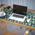 thumbnail image 3 of Long Mouse Pads for Desk,Green Christmas Tree Pattern Desk Mats on Top Of Desks, Desk Mouse Pad Extra Large with 3mm Non-Slip Base and Stitched Edge for Gaming,Office,Work,Home 35.4x15.7in, 3 of 5