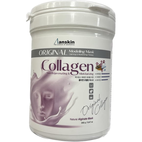 Anskin Original Modeling Mask Polvo Pack 700ml 9tipo (Paquete Colágeno)