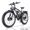 White, variant on KETELES Electric Bike for Adults,AWD Ebikes Dual Motor Peak 4000W, 26'' Fat Tire bikes with 48V 23AH Battery Hydraulic Brake ​​Electric Bicycle, 21 Speed Mountain EBike UL 2849.