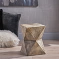 thumbnail image 2 of Bryleigh Indoor Lightweight Concrete Accent Table, Light Gray, 2 of 5