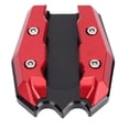 thumbnail image 2 of Motorcycle Kickstand Extension Plate, CNC Aluminium Alloy Side Stand Pad Enlarger Foot Side Parking Stand Extension Pad Replacement For Nmax155 Nmax125, 2 of 7