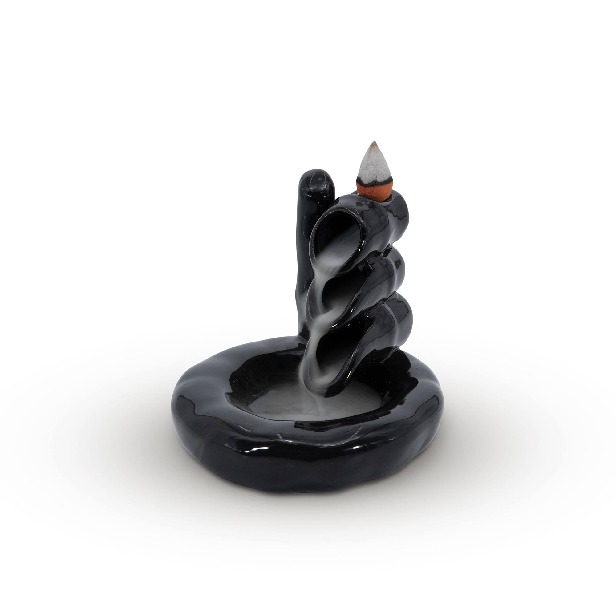 Innozen Three Bamboo Ceramic Incense Holde