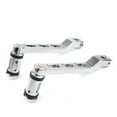 thumbnail image 4 of ZS Heel Toe Shift Lever w/ Shifter Peg Chrome for Harley Touring Street Road Glide, 4 of 5