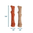 thumbnail image 6 of Dogwood Mesquite Dog - Real-wood Blend  Moderate Chewers Medium 7.5" 2-pack (natural & Flavors), 6 of 7