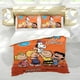 thumbnail image 5 of PEANUTS Conjunto de sábanas temático, trío de piezas, cómodo y amigable con la piel, diseño único, regalo de decoración para el hogar para familiares, amigos y fans,173X218cm, 5 of 6