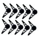 thumbnail image 4 of 10 pinzas de entrenamiento para tallos de plantas, herramienta para doblar ramas, soporte de modelado reutilizable para jardinería, árboles frutales y Negro, 4 of 8